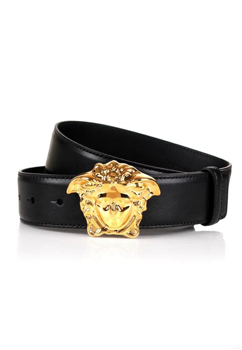 versace gold medusa belt